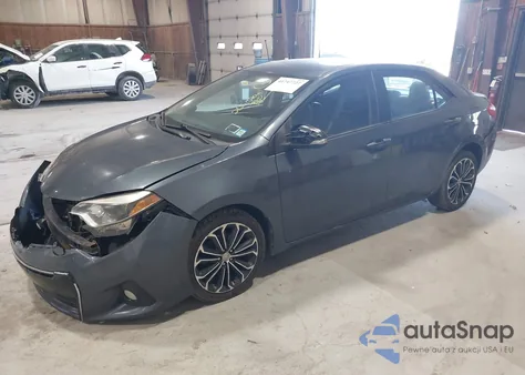 2014 Toyota Corolla S Plus from USA, damaged, VIN 2T1BURHE9EC137694